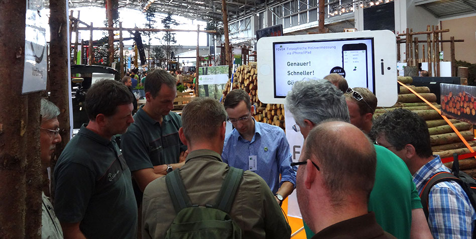 FOVEA auf der Interforst 2014